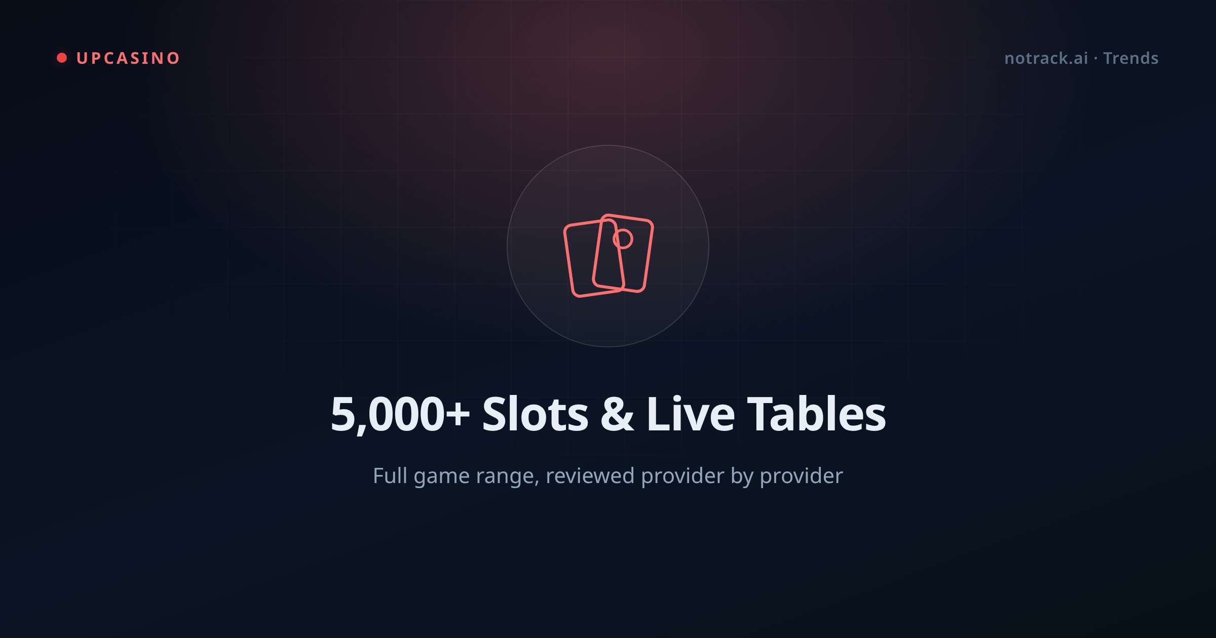 Recenze Upcasino 2026: Je legální v Itálii? Licence ADM a kompletní nabídka her — nabídka produktů